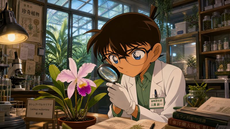 四虎植物视频-珍稀兰花观察记录